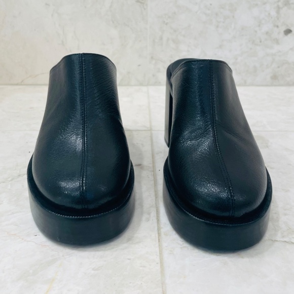 Simon Miller {38} Shoes Platform Mule Low Raid Clog Black - Picture 4 of 11